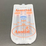 2 packs Universal Domestic Sewing Machine Needles Pack 75/11 (4 x 75/11 and 1 x 2mm Twin Needle)