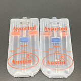 2 packs Universal Domestic Sewing Machine Needles Pack 75/11 (4 x 75/11 and 1 x 2mm Twin Needle)