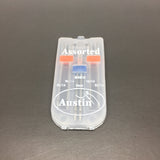 2 pack Universal Domestic Sewing Machine Needles Pack 90/14 (4 x 90/14 and 1 x 2mm Twin Needle)