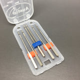 4 pack Universal Domestic Sewing Machine Needles Pack 90/14 (4 x 90/14 and 1 x 2mm Twin Needle)