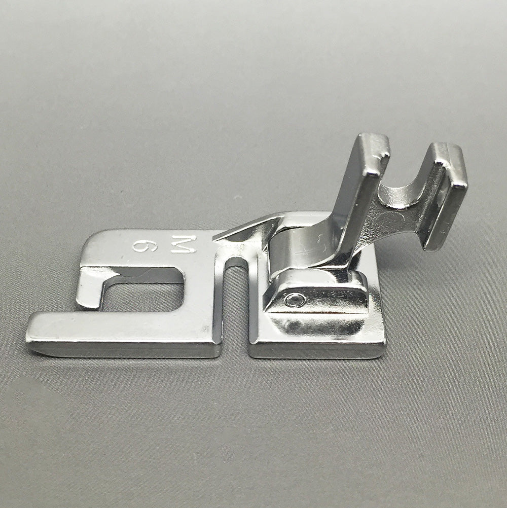 FELLING FOOT 6MM LOW SHANK SCREW ON FOR BROTHER NEW SINGER JANOME TOYOTA JUKI NECCHI AND MANY MORE