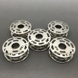 5 Metal Bobbins for Bernina 1630/730/700/580/450/200E/185/180 Sewing Machine