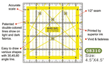 Quilting Patchwork Ruler 4.5 inch x 4.5 inch
