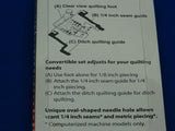 Janome Clear View Quilting Foot and Guide Set