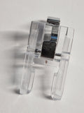 Snap on Clear View Zig zag Open Toe Foot