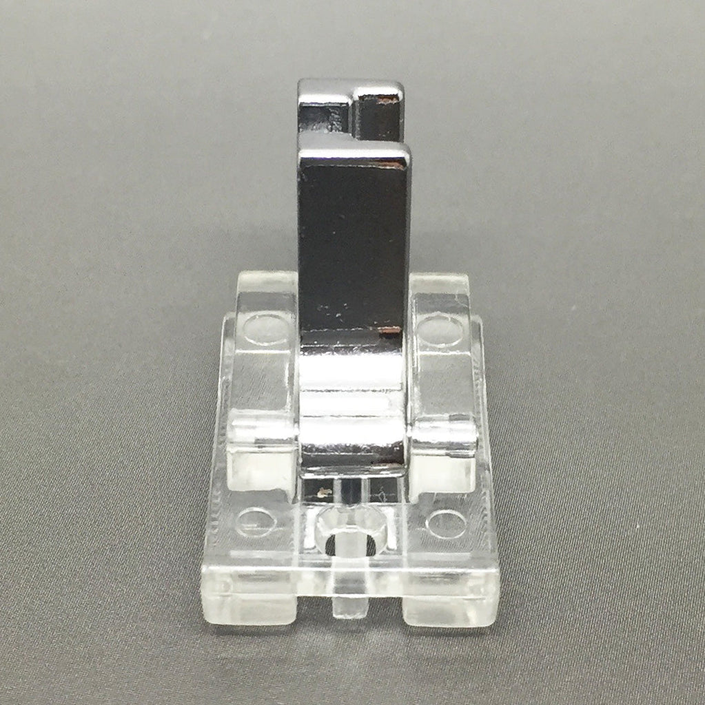 Invisible Concealed Zipper Foot Clear Low Shank Screw On FITS, BROTHER, JANOME, SINGER + MORE