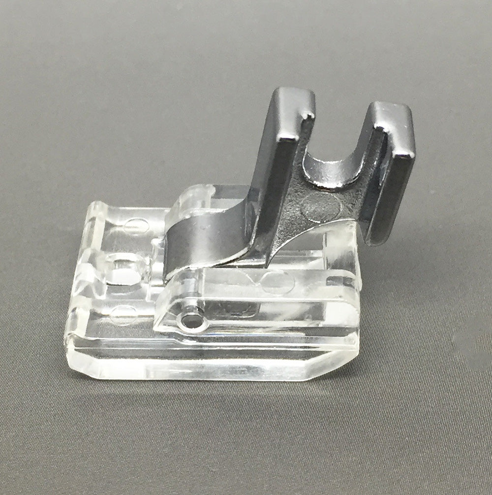 Invisible Concealed Zipper Foot Clear Low Shank Screw On FITS, BROTHER, JANOME, SINGER + MORE