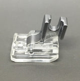 Invisible Concealed Zipper Foot Clear Low Shank Screw On FITS, BROTHER, JANOME, SINGER + MORE