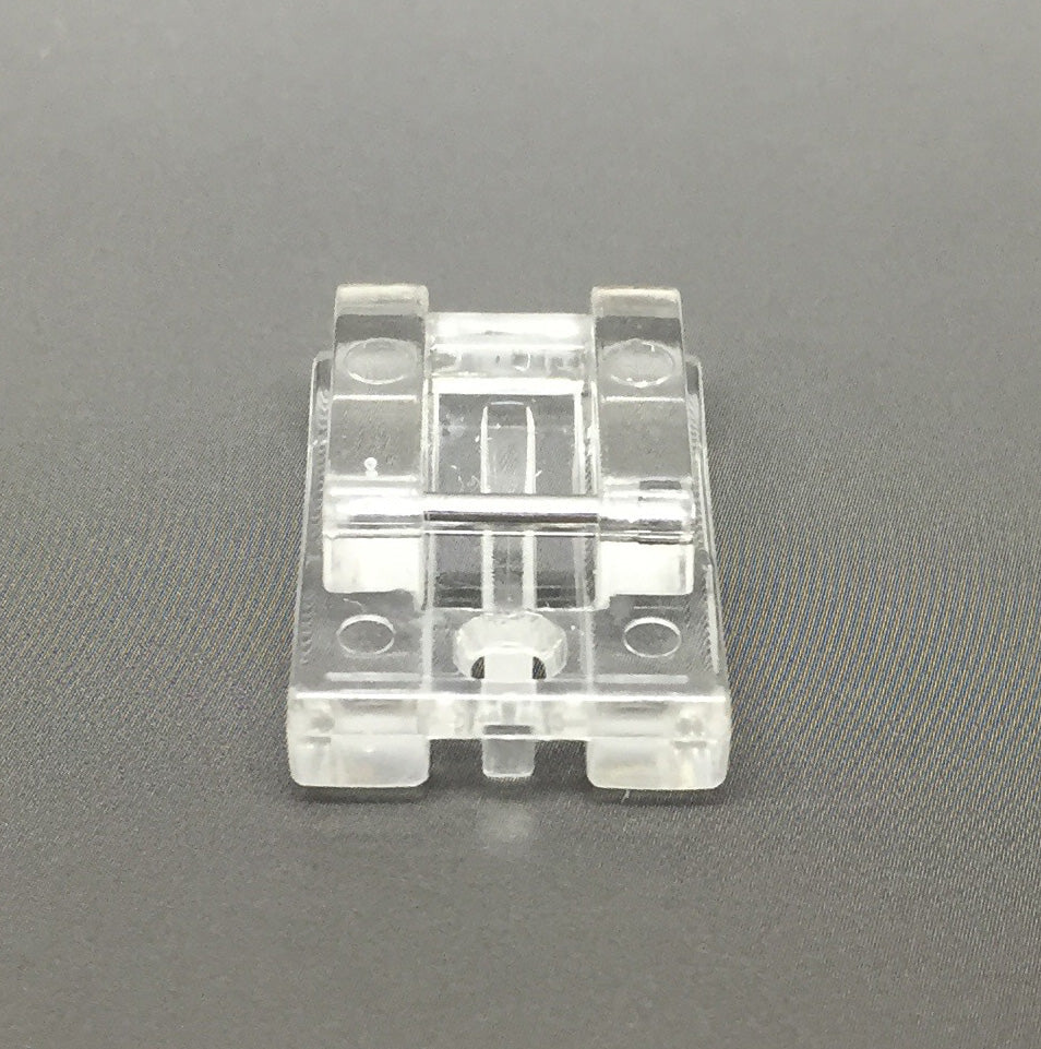 INVISIBLE, CONCEALED ZIP FOOT SNAP ON foot WILL FIT, BROTHER, JANOME, TOYOTA, NEW SINGER DOMESTIC SEWING MACHINES