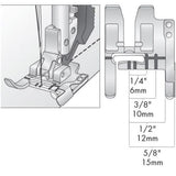 SEAM GUIDE FOOT FITS PFAFF SEWING MACHINES