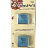 Chalk Wheel Powder Refills - Blue, Red, White, Yellow - Pick Color - 2 Pack