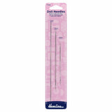 Hemline Doll Needles Hand Sewing Needles 3 Pack Dolls