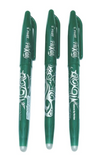 Pilot Frixion Pen Fine Medium Tip Roller Ball Point Refillable Pink, Green, Black, Violet