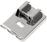 Metal Double Welting Foot for Brother, new Singer models, Janome, Toyota, E & R and all other domestic sewing machines