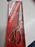 Tailoring Scissors 10.5" Stainless Steel Gold, Black, Bronze, Silver
