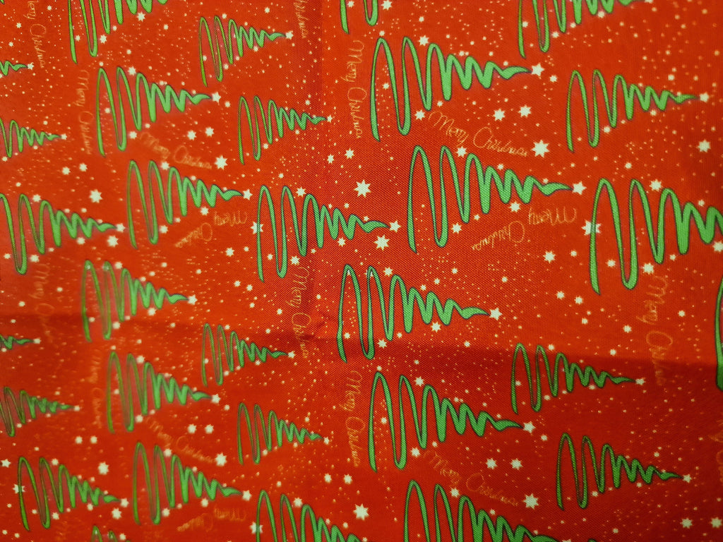 5 piece 10"x10" Christmas Theme Polyester Fabric sewing Quilt Fabric