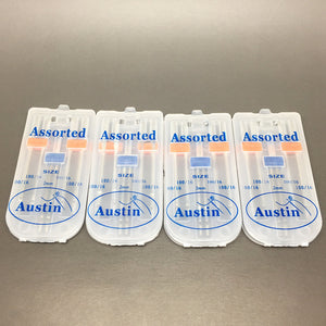 4 Packs Universal Domestic Sewing Machine Needles Pack 100/16 (4 x 100/16 and 1 x 2mm Twin Needle)