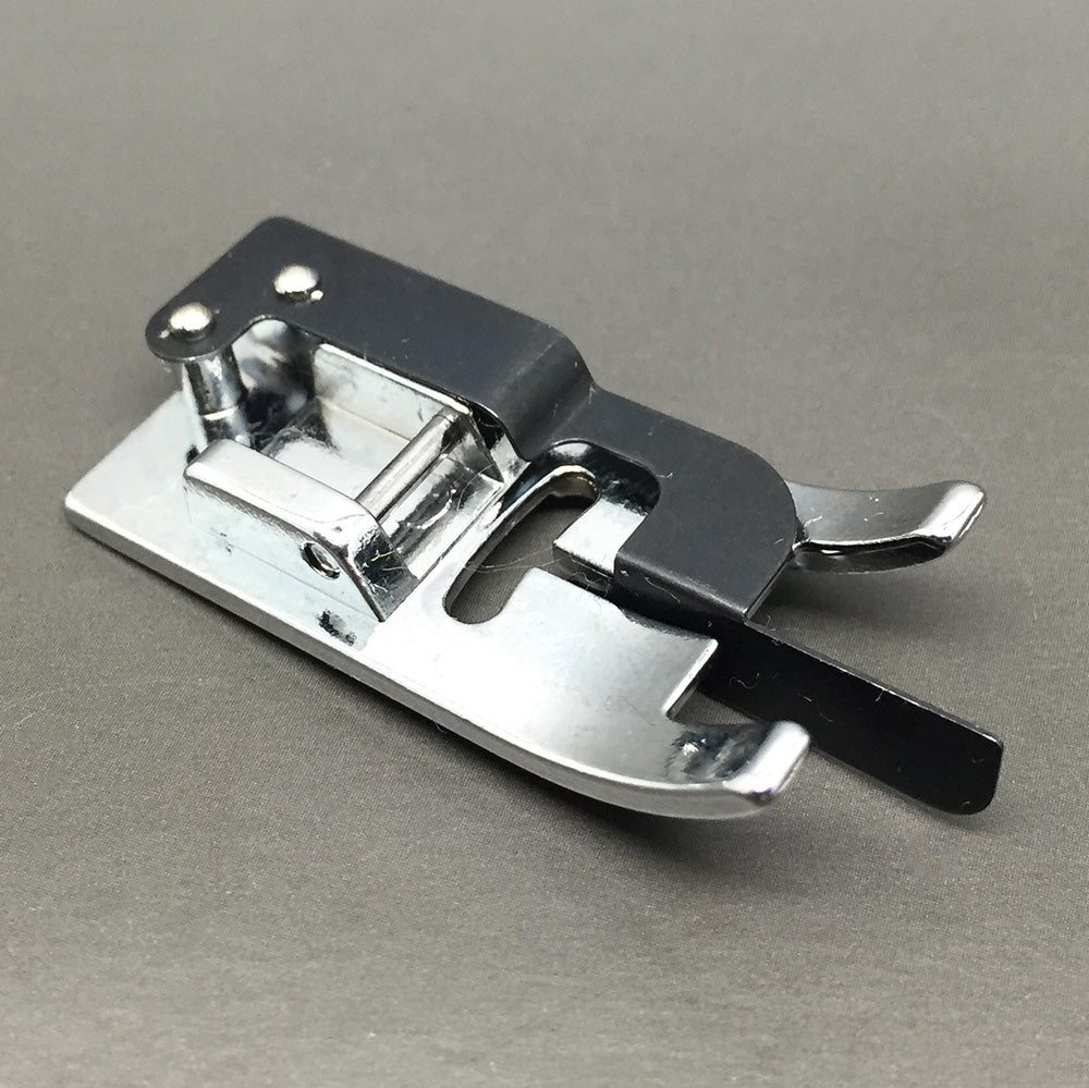 Stitch in the Ditch/Edge Joining Snap On Sewing Machine Presser Foot which will fit most Brother Austin Singer Janome Toyota and many more