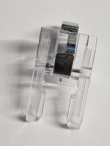 Snap on Clear View Zig zag Open Toe Foot