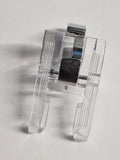 Snap on Clear View Zig zag Open Toe Foot