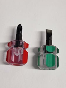 2 Screwdrivers 1 Flat Head 1 Phillips Drive