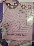 Hexagon Quilting Ruler