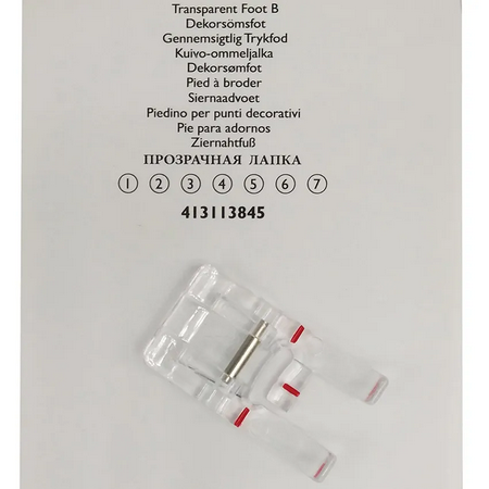 Transparent Presser Foot B