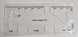Sewing Seam Gauge Hand Measuring Gauge Quilting Sewing Dressmaking Patchwork Ruler