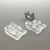 Invisible Concealed Zipper Foot Clear Low Shank Screw On FITS, BROTHER, JANOME, SINGER + MORE