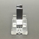 Invisible Concealed Zipper Foot Clear Low Shank Screw On FITS, BROTHER, JANOME, SINGER + MORE