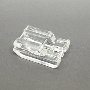 INVISIBLE, CONCEALED ZIP FOOT SNAP ON foot WILL FIT, BROTHER, JANOME, TOYOTA, NEW SINGER DOMESTIC SEWING MACHINES