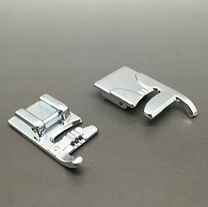 3 HOLE, CORDING FOOT SNAP ON LOW SHANK, COMPATIBLE FOR BROTHER, JANOME, TOYOTA, NEW SINGER DOMESTIC SEWING MACHINES
