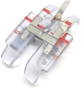 Snap On Clear Stitch in The Ditch Quilting Presser Foot