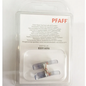 Pfaff Clear Open Toe Foot 820916096