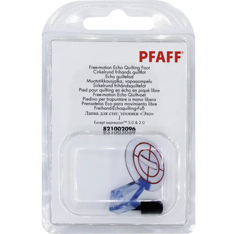 Pfaff Free Motion Echo Quilting Foot 821002096