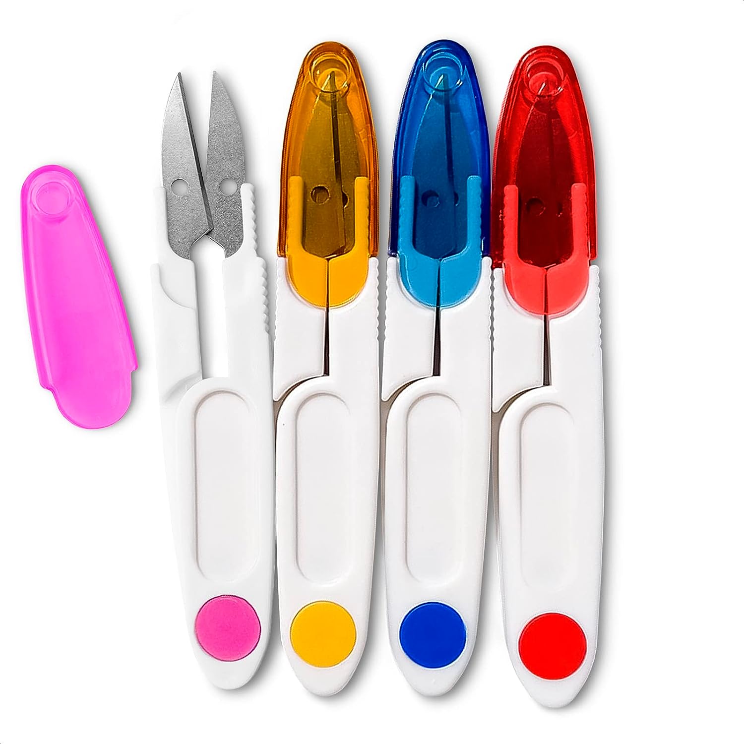 Portable Handheld Embroidery Sewing Snips Thread Cutter Scissors