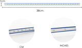 Flexible Vinyl Plastic French Curve Ruler for Drawing Design 30cm Measuring Tape Arts & Crafts-Sewing