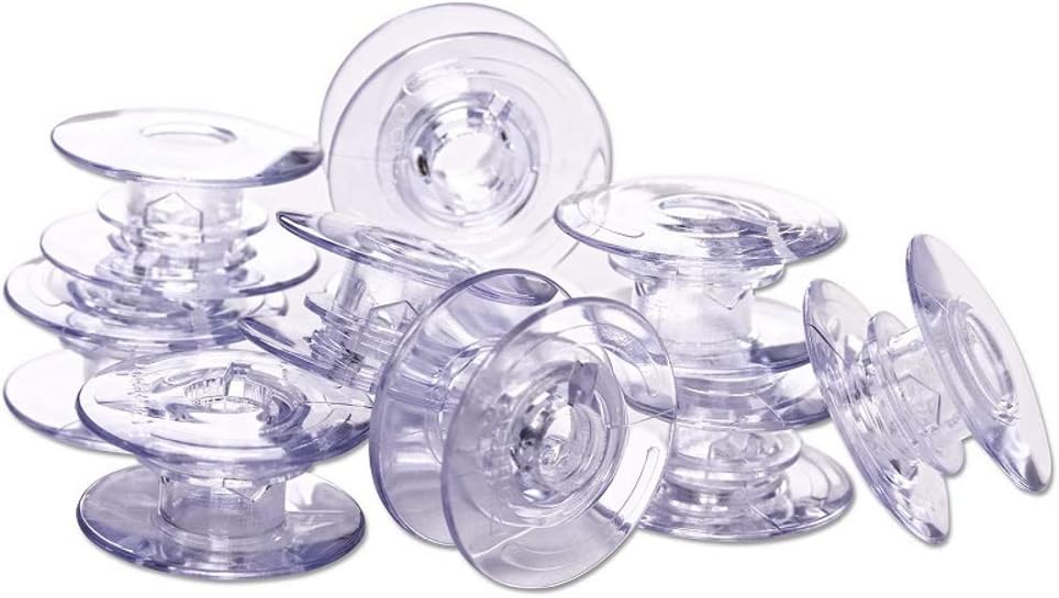 Pfaff Bobbins Clear 10 Pack