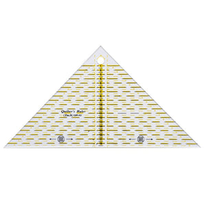Triangle quilters ruler