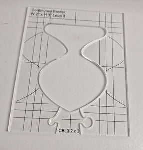 New Ruler Border Sampler Template Set for Sewing Machine 1set = 4pcs