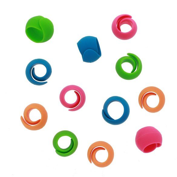 Peels 12pc Assorted Colors Thread Tails for Bobbins