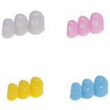 Silicone Finger Guard Anti Slip Fingertip, 10 Pack Ramdom Colours