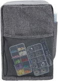 Sewing Machine Cover with Pockets Dust Cover Compatible with Most Standard Sewing Machines Colour Grey 12.75"x8.5"x17"