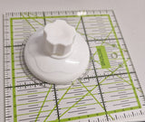 Thread Screw Suction Cup Hand Tighten Adjustment Sucker For Use with Template Rulers
